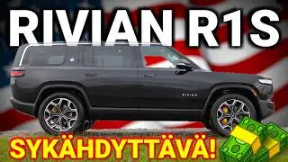 583. Rivian R1S, Sykähdyttävä jätti-SUV neljällä moottorila +1200Nm väännöllä!