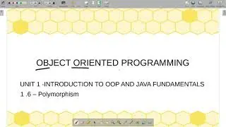 Polymorphism In OOP   | 3RD SEM CS8392 OOP |EP=7 QUICK THROUGH | tamil
