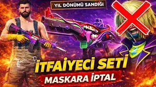 İTFAİYECİ SETİ GELDİ MASKARA SETİ İPTAL !! YIL DÖNÜMÜ SANDIĞI AÇILIMI - PUBG Mobile 