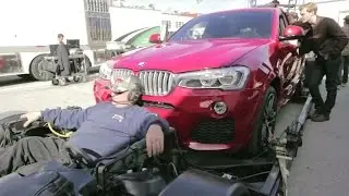 Реклама BMW X4 - Процесс съемки