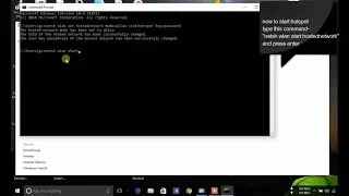 CREATE HOTSPOT IN WINDOWS