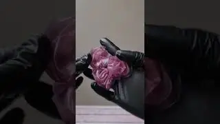 Торт с декором из рисовой бумаги.