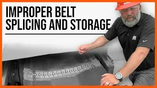 Improper Belt Storage and Splicing Cause Conveyor Belt Mistracking