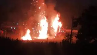 Dusshera ravan , kumbhkaran and meghnad firing