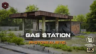 Gas Station | Photoscanned | Modular Asset Pack for Unreal Engine 5