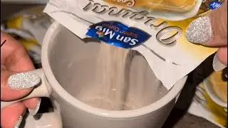Unboxing sachets coffee regalo ng friend #satisfying #coffee drink#youtube