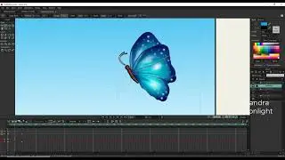 butterfly animation in Moho / Moho/ Moho tutorial