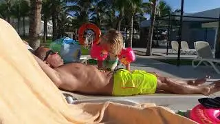 How to blow up your beach ball