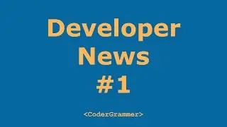 Developer News Ep. 1 Featuring Kotlin, GitHub, IntelliJ, Gradle and more