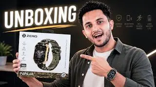 Unboxing Ninja Ultra Rugged Smartwatch by Zero Lifestyle | Best Smartwatch 2023
