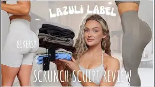 LAZULI LABEL SCRUNCH SCULPT ARE BACK!! New activewear legging review try on haul, BEST LEGGINGS EVER