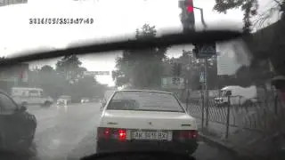Гроза и град в Симферополе 23 05 14