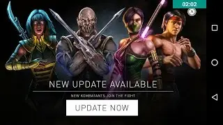 Mortal Kombat x Android a nova atualização 1.13.0 novidades