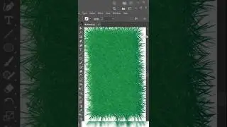 Realistic grass in Adobe illustrator #adobeillustrator #shortsfeed #shorts