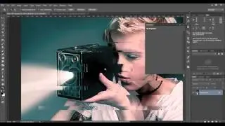 Photoshop Glitch Distortion Effect using the Displacement Filter