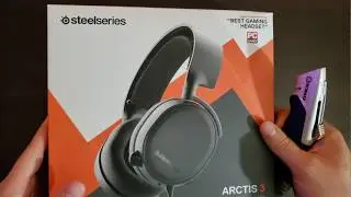 Unboxing Steelseries Arctis 3 Headphones with Review