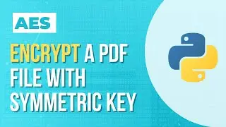 AES - Encrypting a PDF file with Python