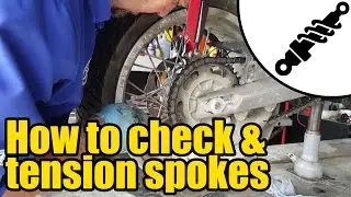 How to check spoke tension 