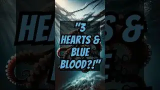 Mind-Blowing Facts: 3Hearts, Blue Blood Octopus.#shorts #AnimalFacts