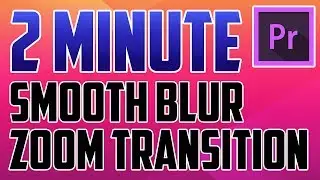 Premiere Pro CC : How to do a Zoom Transition Effect