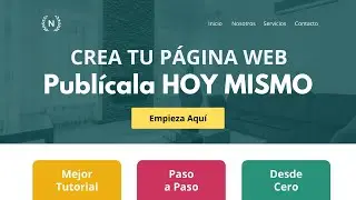 Como Crear una Pagina Web en WordPress