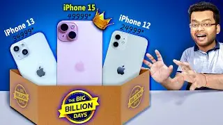 iPhone 15 Price in Flipkart Big Billion Day Sale 2024 & iPhone 13 Price in Amazon Great Indian Sale
