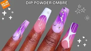 EASIEST DIP POWDER OMBRE NAILS EVER!