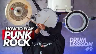 How to play PUNK ROCK | Beginner Drum Lesson #9