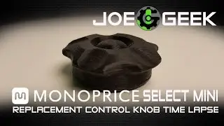 Monoprice Mini Replacement Knob Time Lapse 3D Print