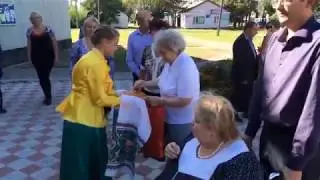 Встреча в Благовещенске артистов Натальи Крачковской, Валентины Ананьиной.