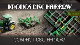 KRONOS compact disc harrow // surface tillage / Ukrainian product