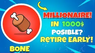 🚨Can You Retire Early With 1000$ In Bone? - Only Need 11,494 Bone Tokens!  