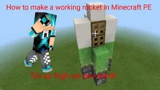 How to make a working rocket in Minecraft PE