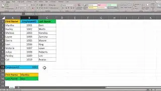Excel XLOOKUP simple tutorial #excel #xlookup