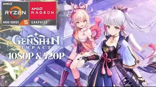 Genshin Impact 2.1 Test | Ryzen 5 4500U | Radeon Vega 6