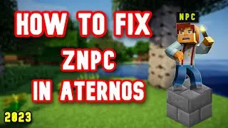 HOW TO FIX NPCS NOT WORKING IN ATERNOS | MINECRAFT 1.19.4 VERSION FIX ERROR IN HINDI 2023