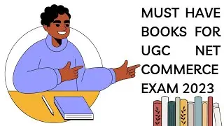 Must Have Books For UGC NET Commerce Preparation | Let's crack UGC NET 2023 #ugcnet2023 #education