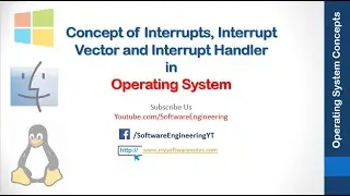 interrupts in Operating System | interrupt handling in OS | interrupt vector in OS | Urdu | Hindi