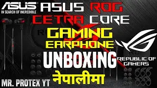 Best Quality Earphones For Pubg Mobile Unboxing And Pubg Test  Asus ROG Cetra Core Gaming Earphone
