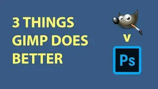GIMP 2.10 v Photoshop 2023