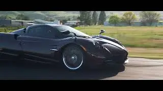 Pagani of San Francisco || 4K || Full Red Carbon Pagani Huayra