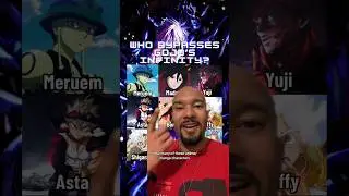 Who can bypass Infinity? #anime #manga #jjk #vs #naruto #onepiece #bleach #boruto #mha #hxh #shorts