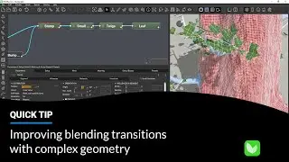 PlantFactory quick tip: Improving blending transitions with complex geometry