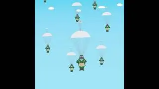 2д анимация - день ВДВ!!! #shorts  #2danimation
