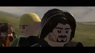 По следам хоббитов Варги и Хельмова падь Lego Lord Of The Rings #6