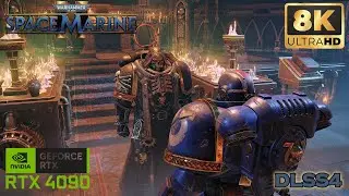 *8K* Warhammer 40000 Space Marine 2 with DLSS 4 and SuperSharp Reshade is INCREDIBLE ! RTX 4090