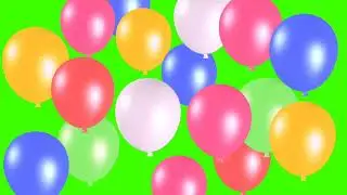Balloons Green screen effects