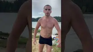 Купаюсь в Лыткарино на карьере