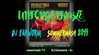 Unforgettable - French Montana Remix (DJ Earworm Summermash 2017)