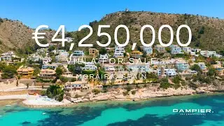 Stylish Villa for sale in El Portet, Moraira, Spain 🇪🇸